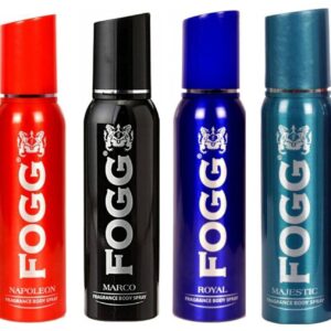 Fogg Fresh Body Spray For Men Combo Pack Of 4
