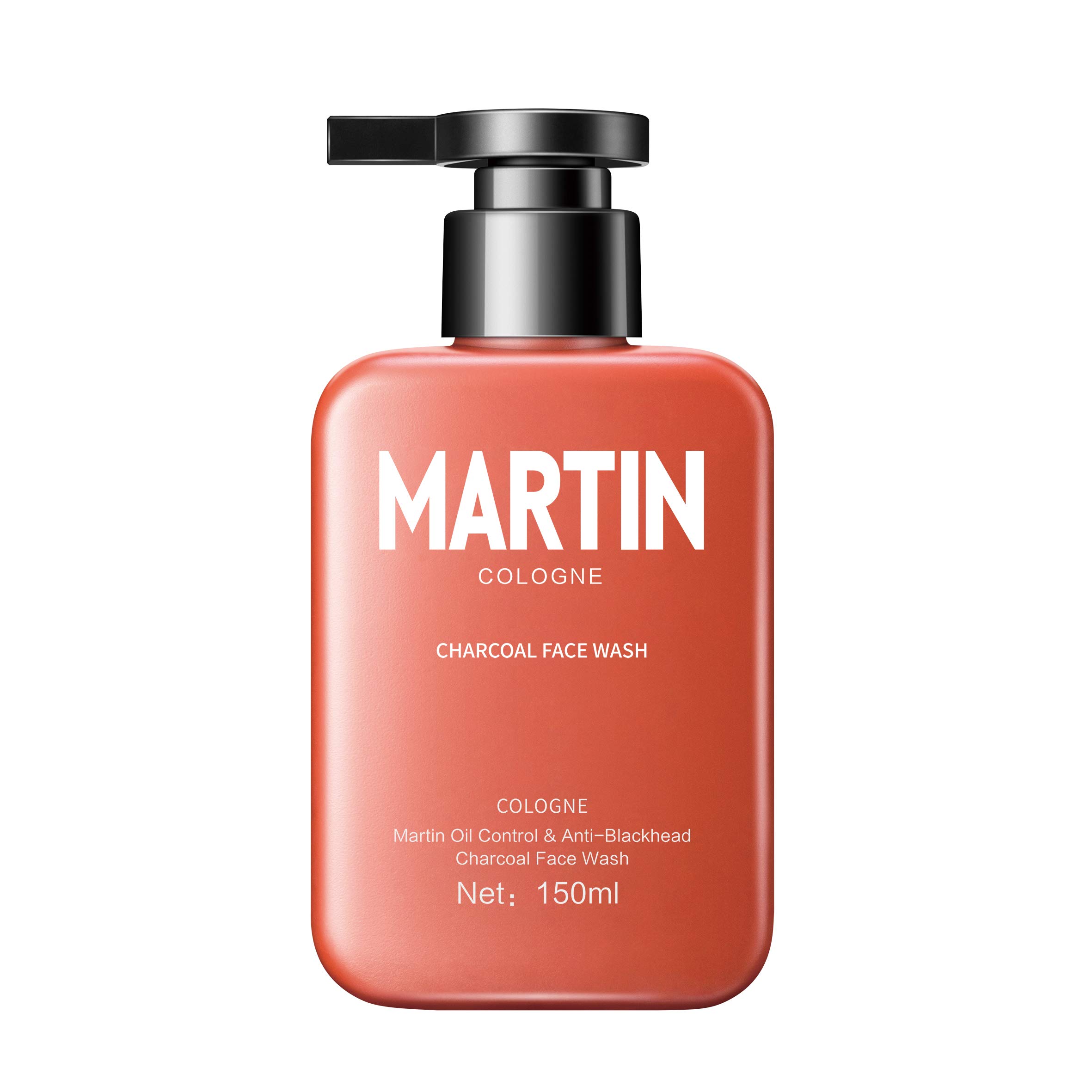 MARTIN Anti Blackhead Charcoal Face Wash For Men 1 MARTIN Anti Blackhead Charcoal Face Wash For Men