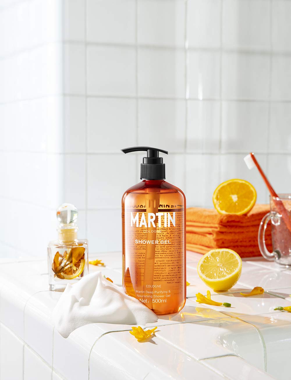 Martin Purifying & Nourishing Body Wash For Men 500 ml 2 Martin Purifying & Nourishing Body Wash For Men 500 ml - Image 2