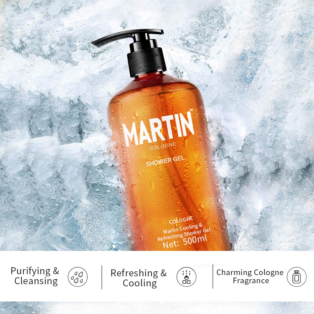 Martin Purifying & Nourishing Body Wash For Men 500 ml 6 Martin Purifying & Nourishing Body Wash For Men 500 ml - Image 6