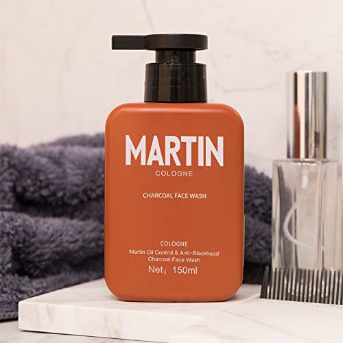 MARTIN Anti Blackhead Charcoal Face Wash For Men 3 MARTIN Anti Blackhead Charcoal Face Wash For Men - Image 3