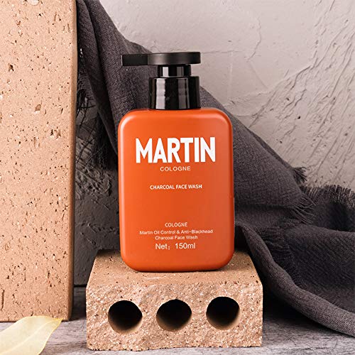 MARTIN Anti Blackhead Charcoal Face Wash For Men 4 MARTIN Anti Blackhead Charcoal Face Wash For Men - Image 4