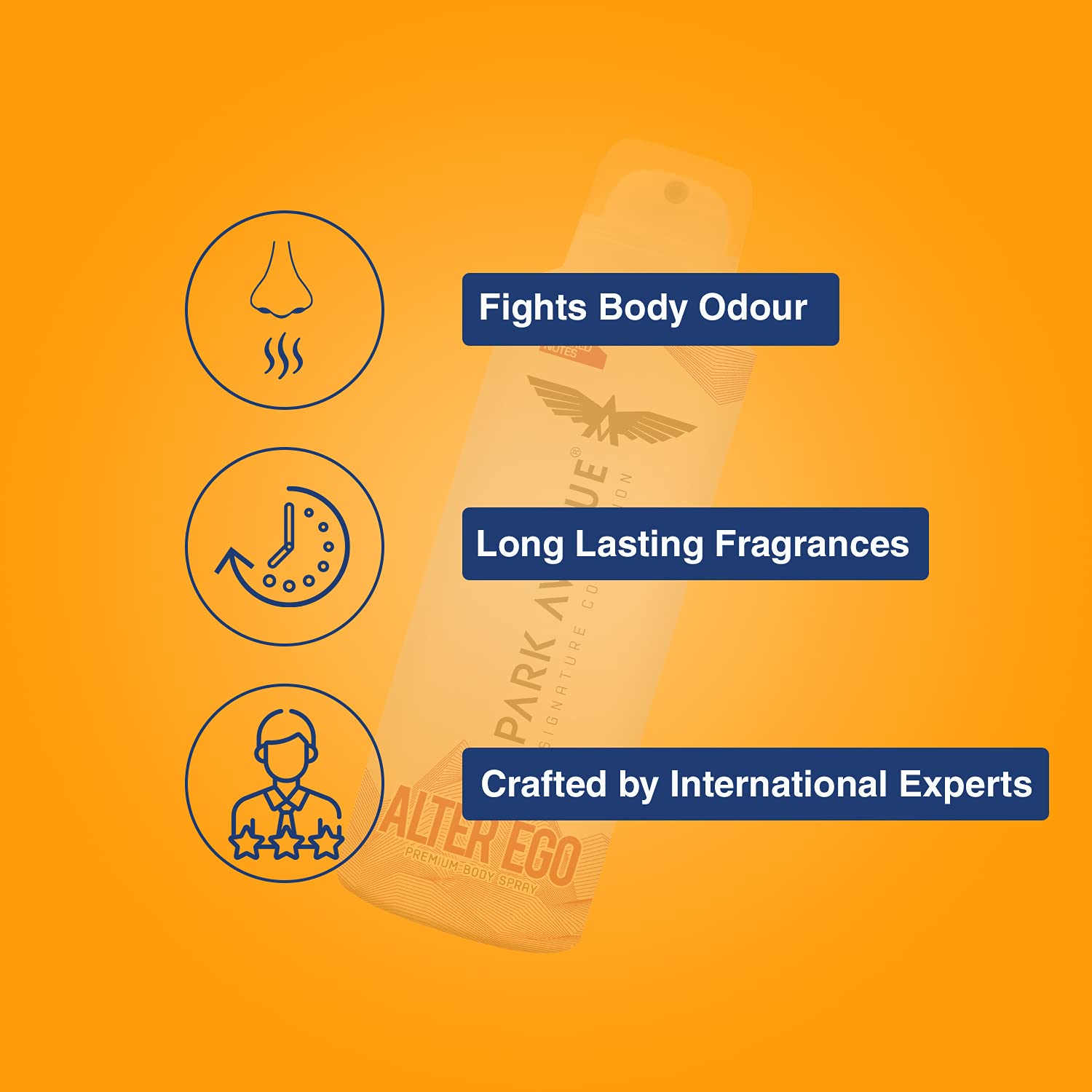 Park Avenue Alter Ego Signature Collection | Deodorant for Men | Fresh Long-lasting Aroma | 150ml 4 Park Avenue Alter Ego Signature Collection | Deodorant for Men | Fresh Long-lasting Aroma | 150ml - Image 4