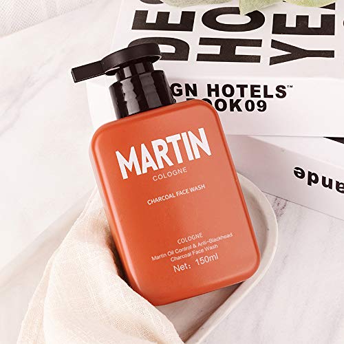 MARTIN Anti Blackhead Charcoal Face Wash For Men 6 MARTIN Anti Blackhead Charcoal Face Wash For Men - Image 6