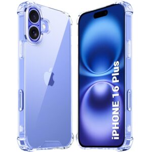 111kart.com | International Online Shopping Marketplace 13 iPhone 16 Plus Back Cover, Crystal Clear Back Cover Case for iPhone 16 Plus | 360 Degree Protection | Shock Proof Design